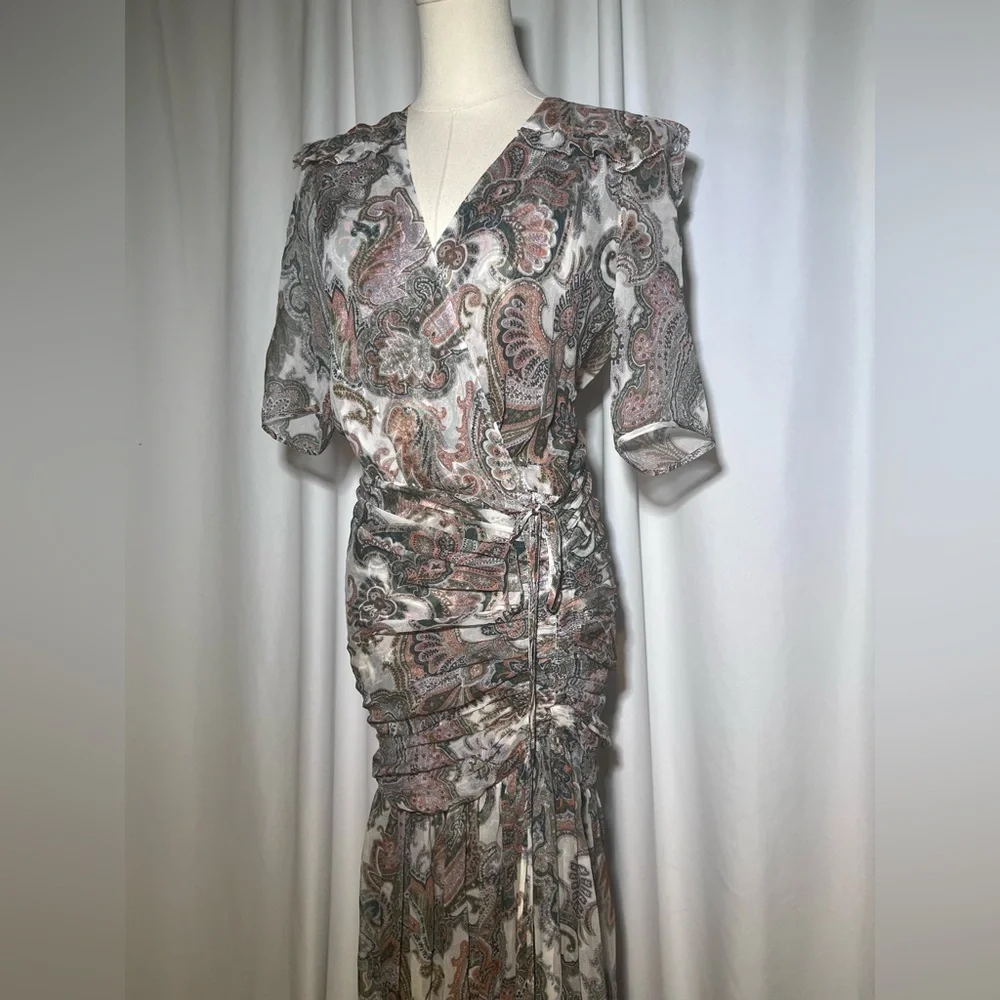 Veronica Beard Silk Mick Dress | 2 NWT - Picture 8 of 16